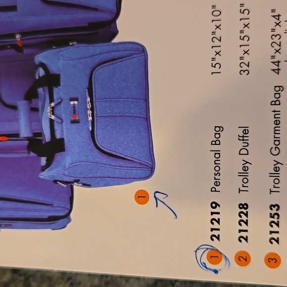 DELSEY “Helium Lite” Personal Bag - Picture 13 of 16
